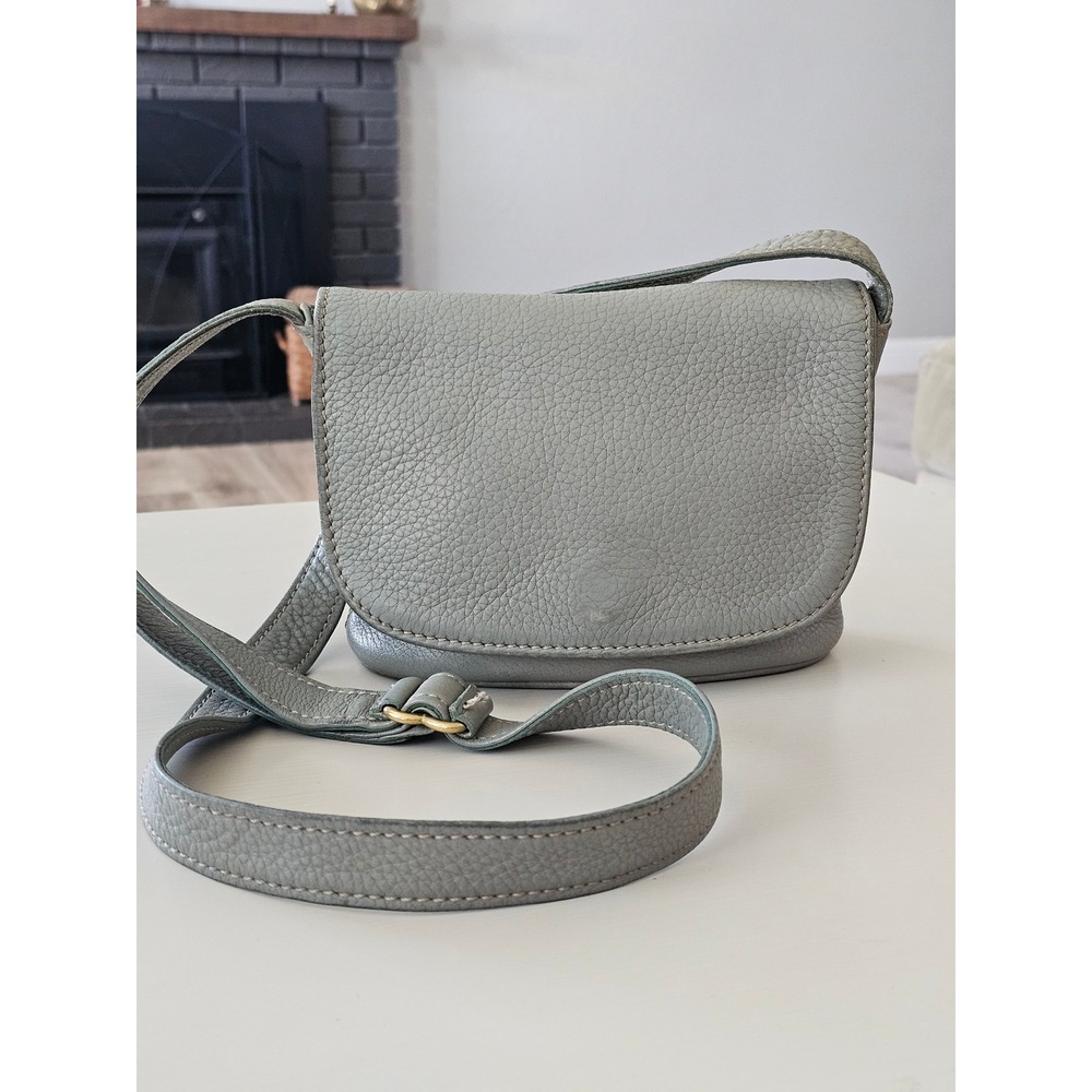 Vintage Coach Sonoma Small Flap Bag Light Blue Crossbody Leather Costa Rica